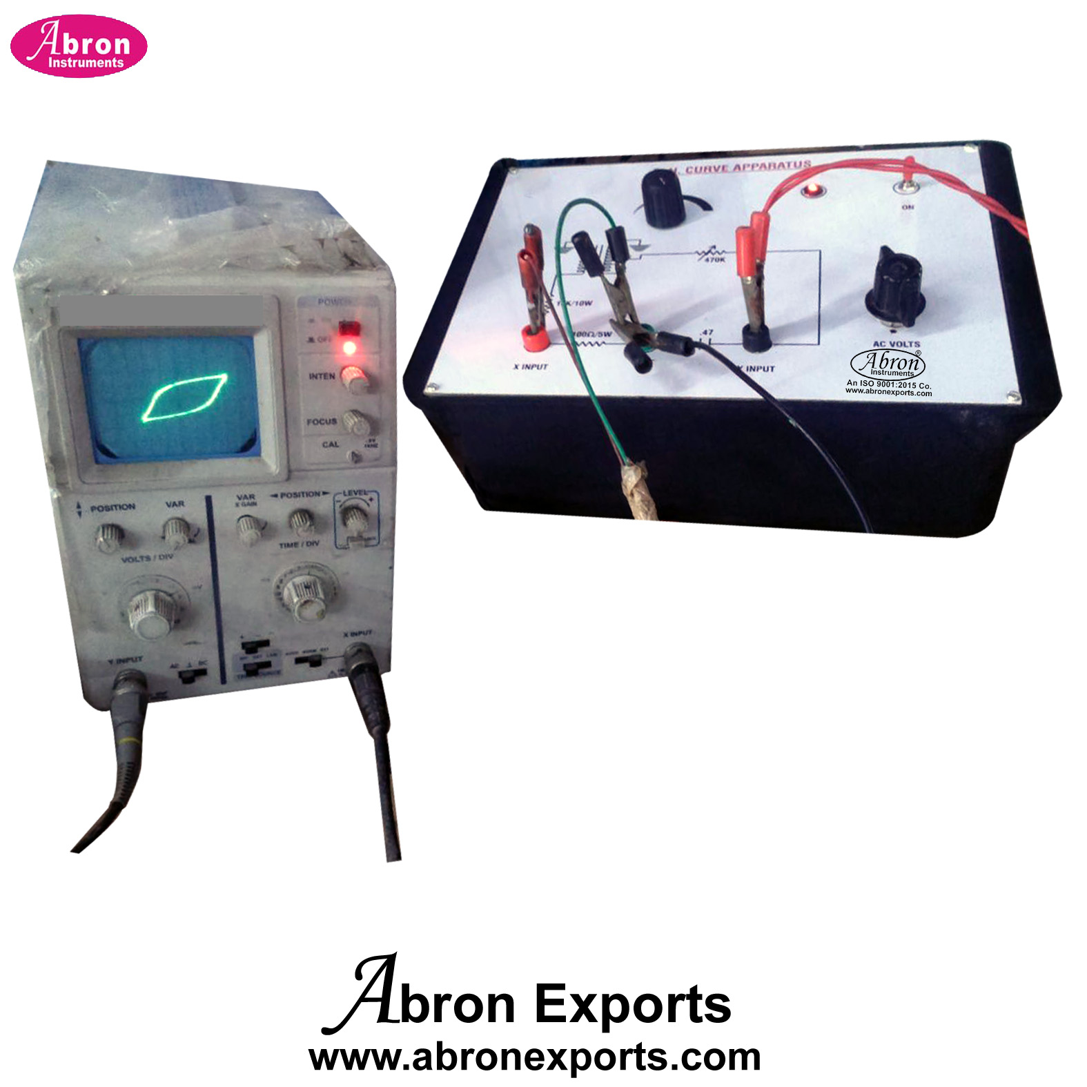 BH Curve Electronic circuit kit power supply in box  With CRO 10MHz with connecting path cord AE-1208K